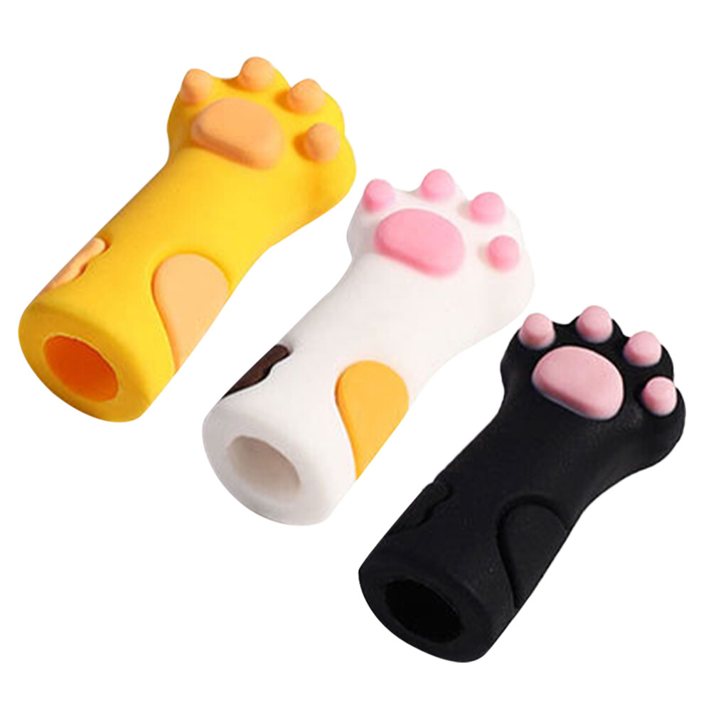 APL 3 Pezzi Custodia in Silicone Pinza per Cuticole per Zampe di Gatto Custodia Protettiva Die
