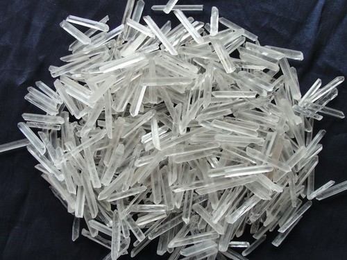 50g Lot Tibet Natural Clear Quartz Crystal Points Terminated Wand Specimen - Picture 1 of 7