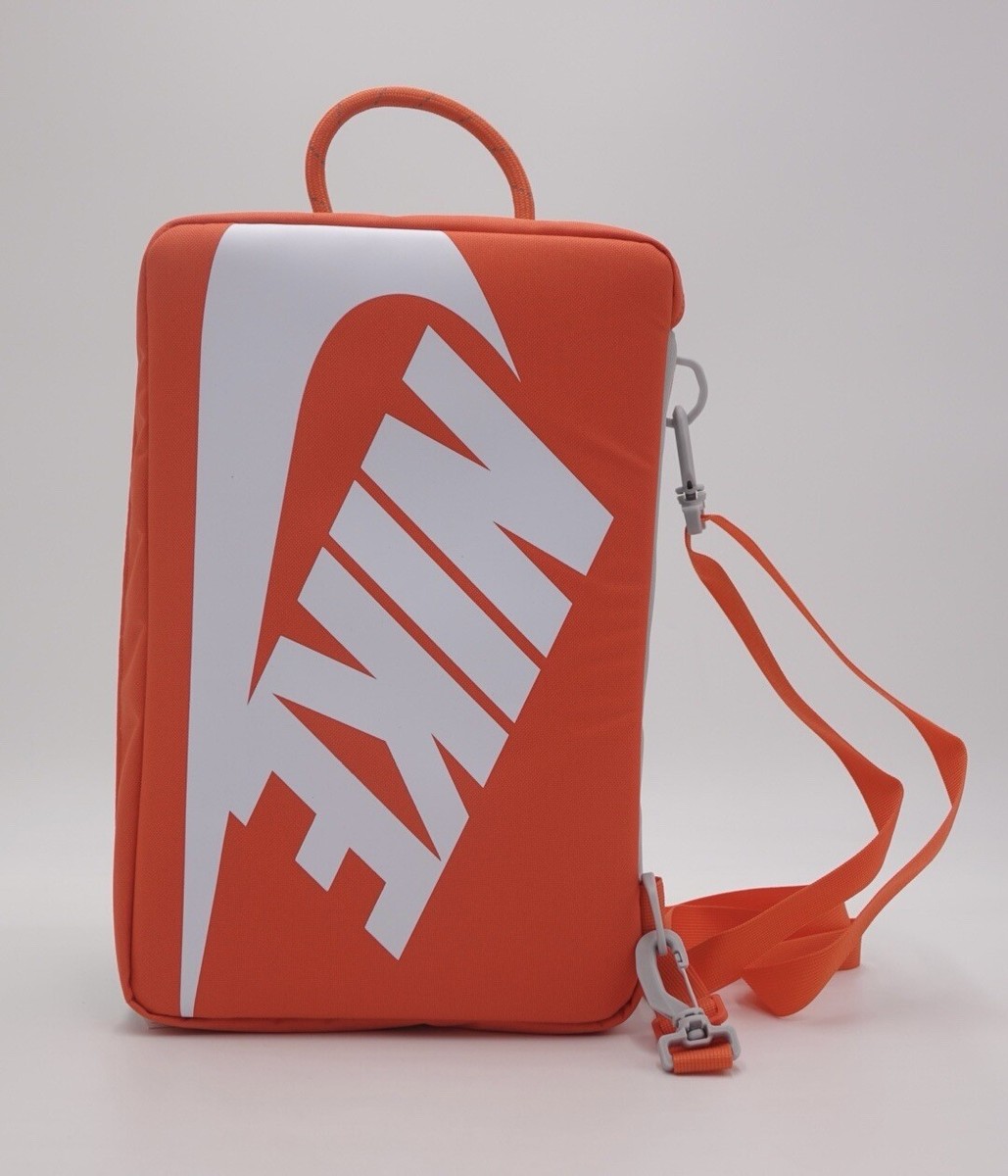 2021 Nike Shoe Bag Orange/Grey | eBay