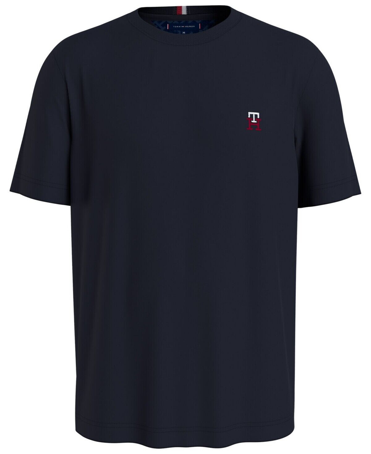Мужская футболка с монограммой Tommy Hilfiger Regular Fit Desert-Небесно-голубой-XXL 7690₽