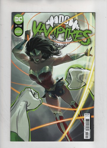 DC vs Vampires Issue #3 Comic Book. Cover A. James Tynion IV. DC 2022