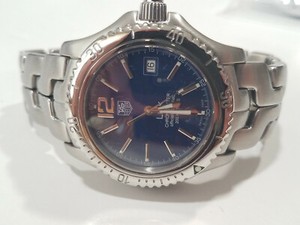 Tag Heuer Link WT5112-0 Automatique Cadran BLEU 200 m Chronomètre Montre |  eBay