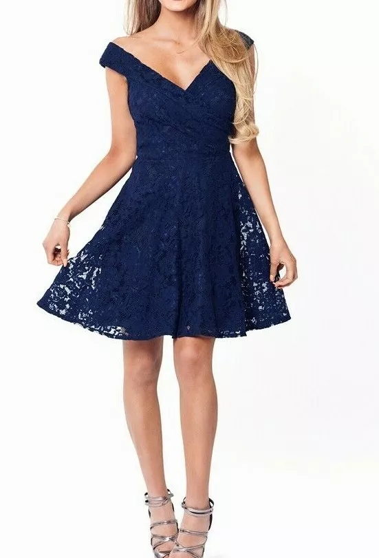 Sistaglam skater lace dress sales