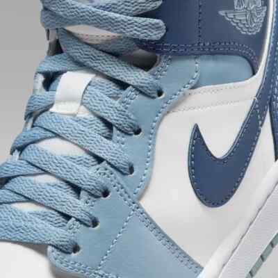 Size 8.5 - Air Jordan 1 Mid Diffused Blue W for sale online | eBay