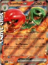 SCOVILLAIN ex 037/191 • Rara Holo Foil • Scintille Folgoranti SSP POKEMON