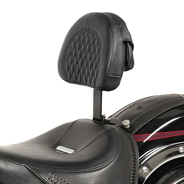 Driver Backrest Diamond for Harley Softail Slim 1217 eBay