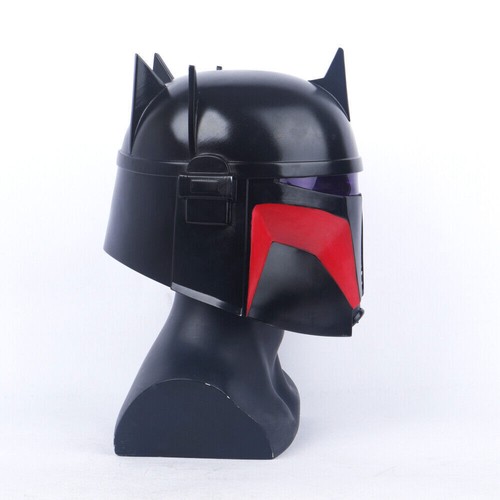 Star Wars Mandalorian Moff Gideon Helmet Cosplay Props PVC Full Mask Halloween - Picture 4 of 12
