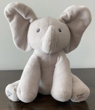 Baby Gund Flappy Elephant Plush Animated Sings Talks Flaps Ears 12"