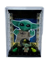 Collectible Force Pack Minifigure Display Case  For Lego Star Wars Grogu + Frogs