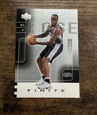 2002-03 Upper Deck Finite #87 Malik Rose /1999 Spurs SP Free Shipping