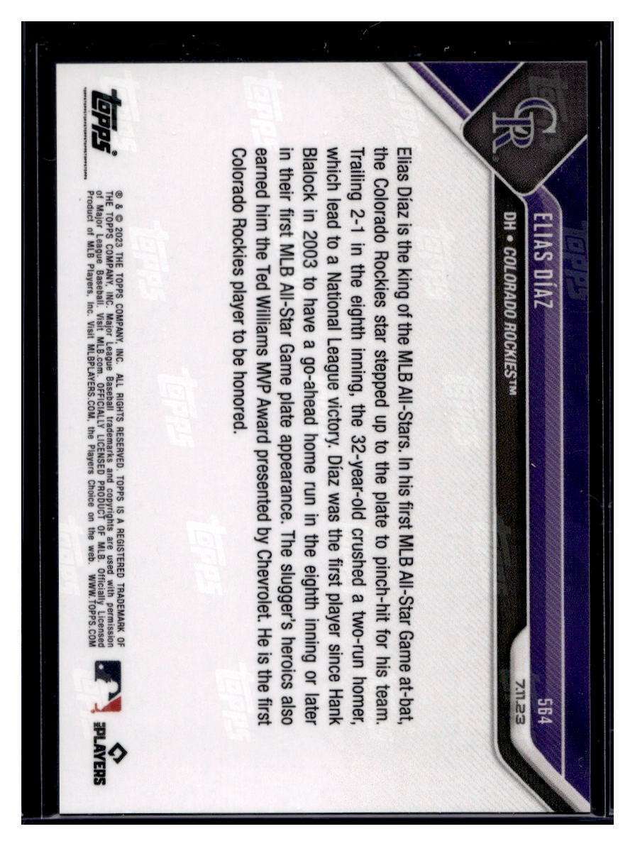 2023 Topps Now #564 Elias Díaz Base Card (Qty) | eBay