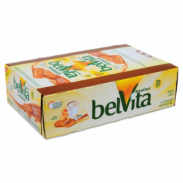 Marjack 00440000406800 BelVita Breakfast Biscuits Peanut Butter