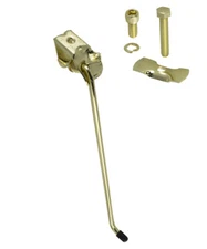 OG LOWRIDER BEACH CRUISER KICKSTAND CENTER GOLD 10-1/2" USED FOR 26" BIKES