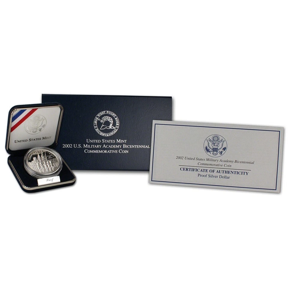 2002-S US MILITARY ACADEMY BICENTENNIAL WEST POINT - Image 3 of 3