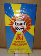 1992 Front Row Draft Picks Baseball Unopened Factory Sealed Box Jeter Possble