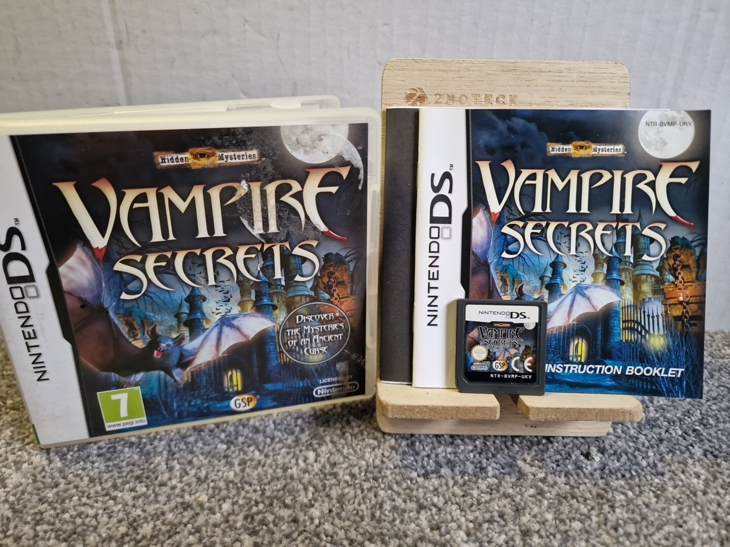 Hidden Mysteries: Vampire Secrets for Nintendo DS, 3DS or 2DS NDS