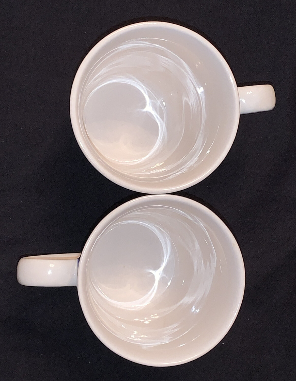 Set of 2 Retired Sango Cafe Paris Coffee Mugs, 1994, 16 oz.