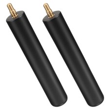 2PCS Pool Cue Extension Rod Billiard Cue Extension Part Pool Cue Prolong Stick