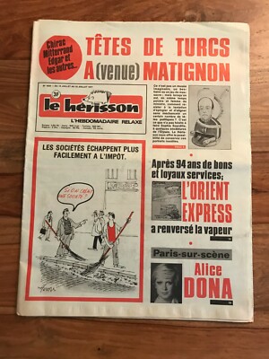 Zeitung Der Igel Nr. 1630 VOM 14. BIS 20. JULI 1977