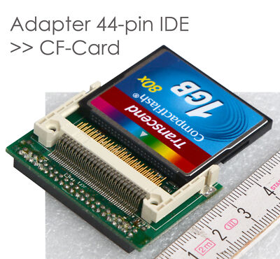 ADAPTER IDE 44-PIN TO CF-KARTE CF-CARD MICRODRIVE CF-KARTE COMPACT FLASH 46