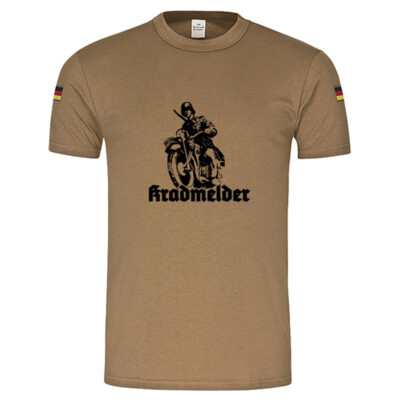 BW Tropen Kradmelder Motorrad Streitkräfte Erkunder Bike Tropenshirt #15053