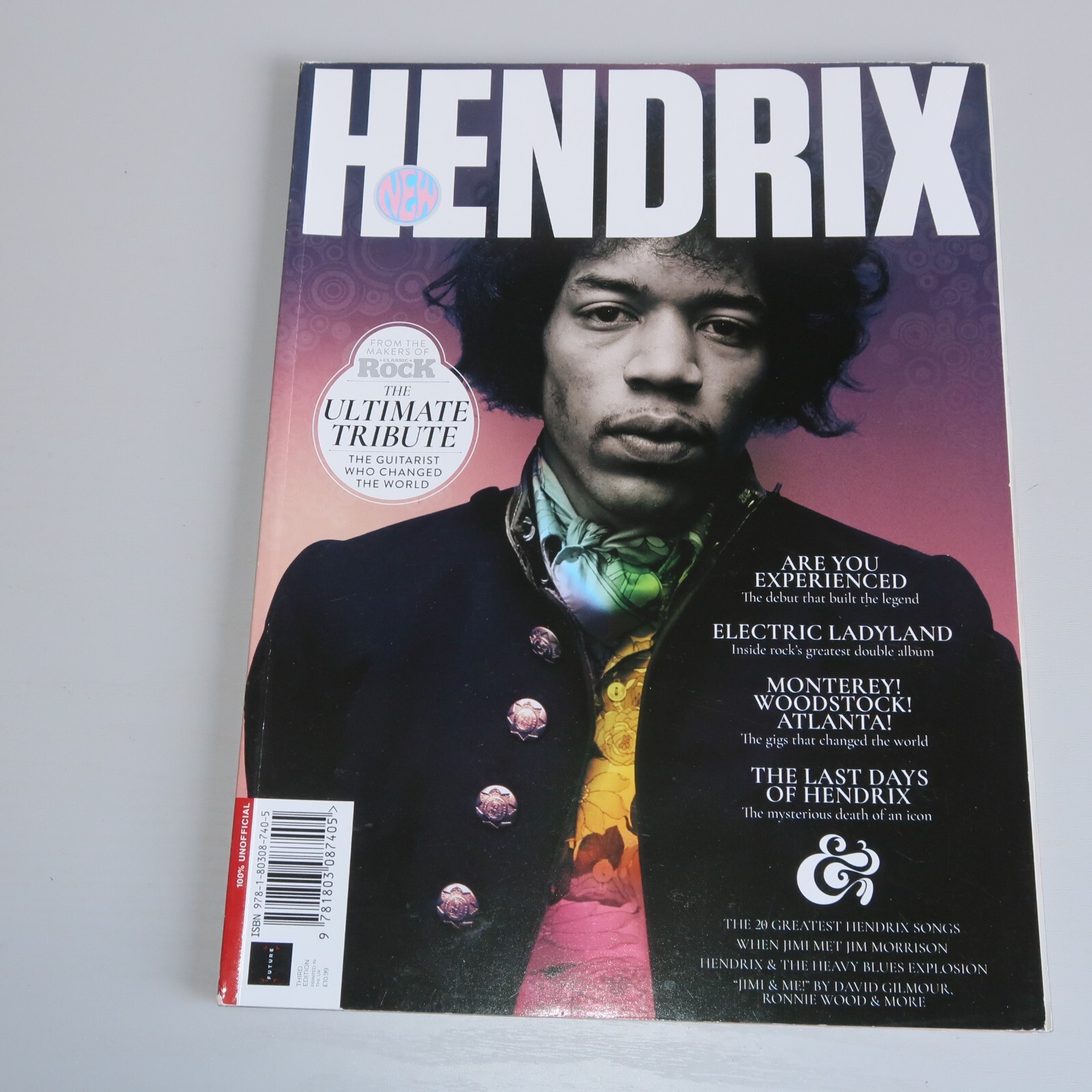 Jimi Hendrix Classic Rock Ultimate Tribute Collector Magazine