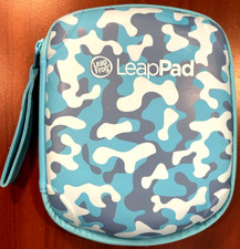LeapFrog Leap Pad 1, 2, or 3 LeapPad Explorer Carrying Case - Camo Blue, used A