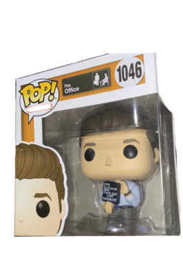 Funko Pop! The Office – Jim Halpert Con Cartello Nonsense, Figura In Vinile Da Collezione 10 Cm, Con Custodia Protettiva