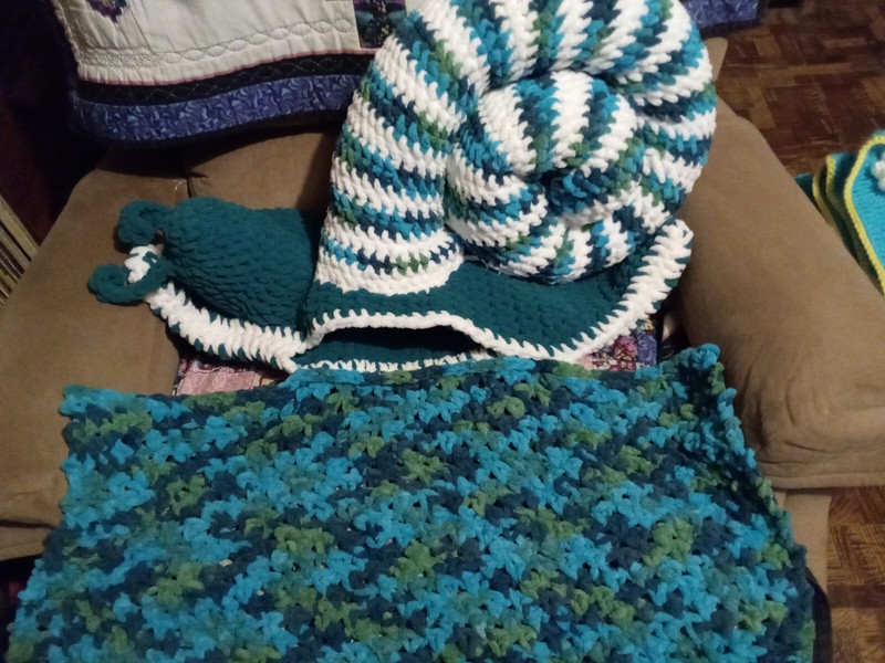 A SNAIL'S PACE CROCHET BLANKET