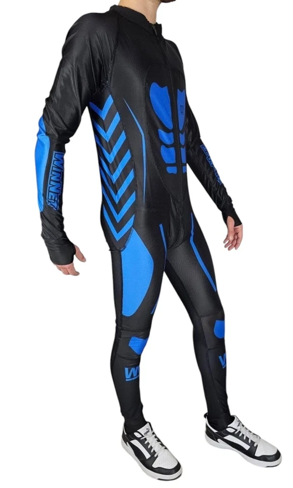 Sottotuta estivo traspirante intero WN moto pista go kart auto gokart sotto tuta - Immagine 3 di 4