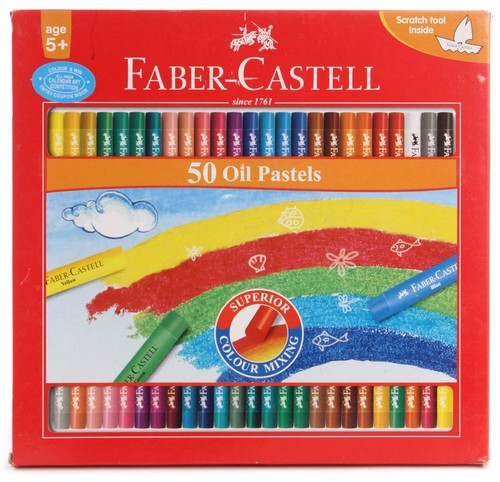 Pastels à L’huile Faber-Castell – Boîte De 12 – Creative Studio – Neuf