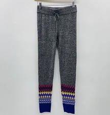 GAP Body Womens Size XS Whimsical Sweater Leggings Merino Wool Blend in Black