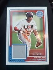 2023 Panini USA Stars and Stripes USA Material Game Used  Termarr JOHNSON  #D250