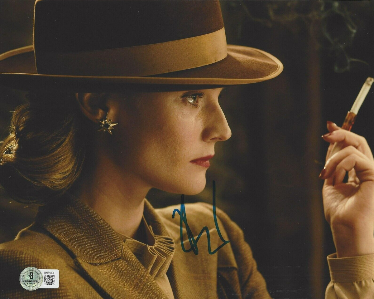 DIANE KRUGER SIGNED 'INGLOURIOUS BASTERDS' 8x10 MOVIE PHOTO 4 BECKETT BAS  COA