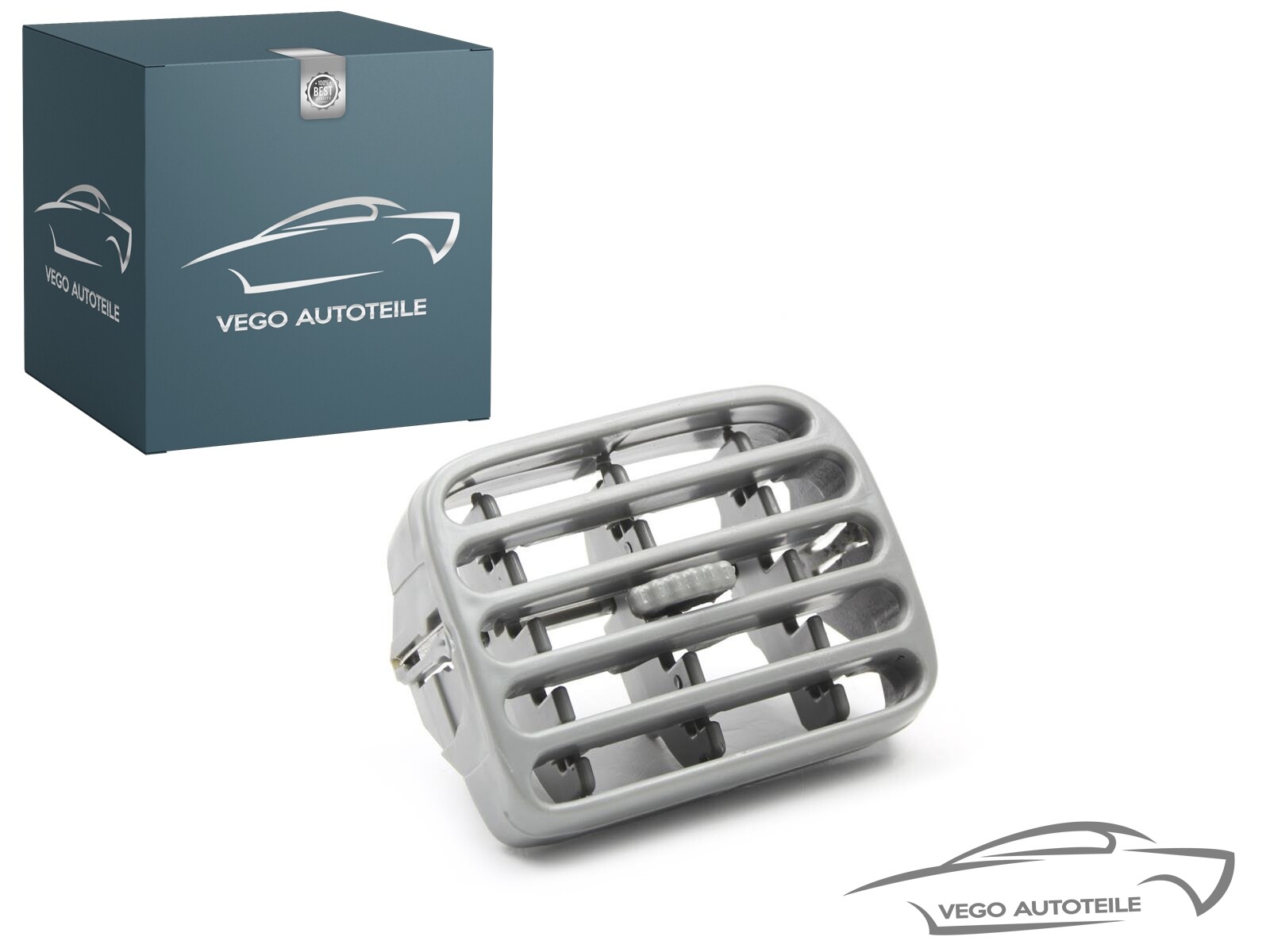 Original VEGO Air Vent Grille Fan Gray Right Renault Clio Thalia
