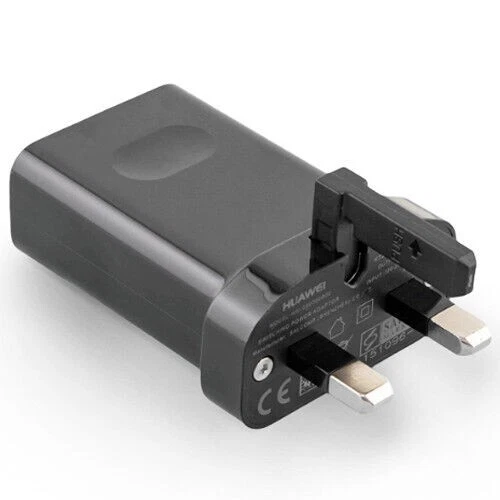 New Huawei HW-050300B00 3A Fast Mains Charger Switching Power Plug Adapter Black - Image 2 of 4