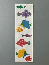 Mrs. Grossman's Stickers | FISH RAINBOW | Retired 1994 Creative Memories