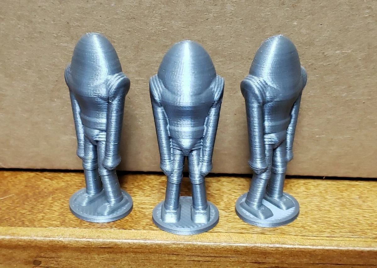 Earth Vs The Flying Saucers - Alien Miniature Set In 15mm/TT Scale For Wargaming