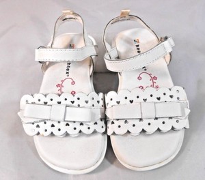 baby girl white sandals size 4