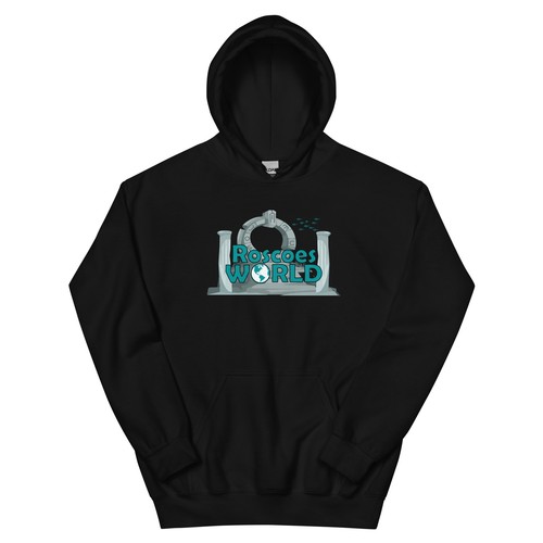 Roscoe's World Poseidon Logo Hoodie - Picture 2 of 11