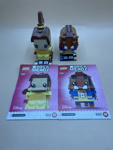 Lego BrickHeadz 41595 und 41596 Die schöne und das Biest / Belle und Beast