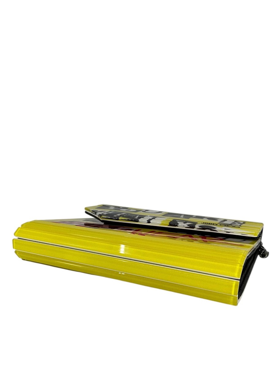 Jimmy Choo Candy You Are What You Wear Flap Clutch View 5