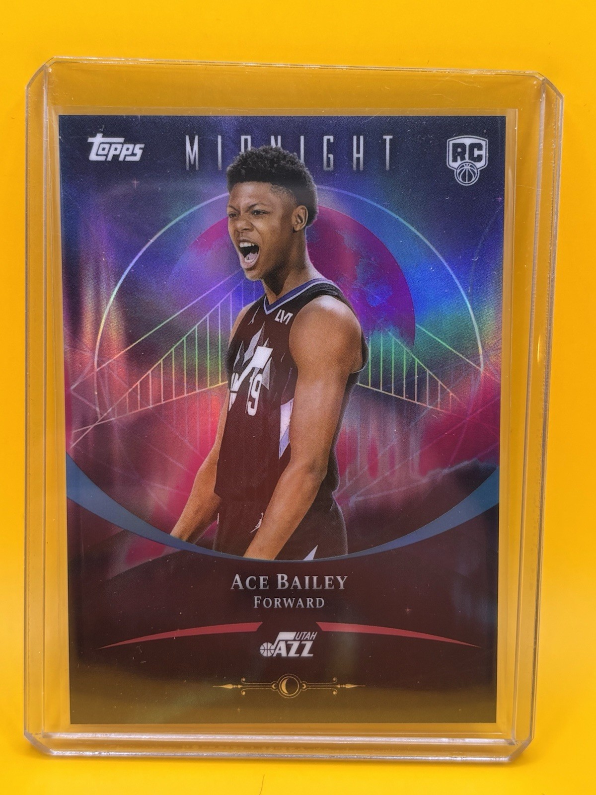 2025-26 Topps Midnight Ace Bailey Utah Jazz RC #65 Basketball