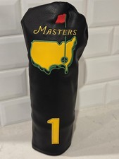 New Augusta Masters Black Driver Headcover - Leather - Waterproof