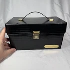 Vintage Nintendo NES Game Storage Case 10 Cartridge Holder Carry Box Official