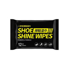 12Pcs/30Pcs Disposable Shoes Clean Wipes Portable White Shoes Cleaning Care Wipe