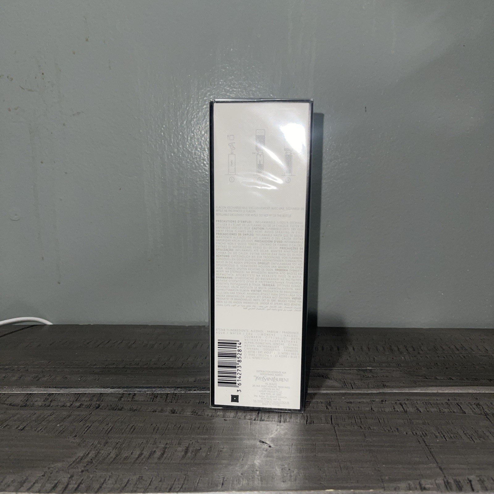 Eau De Parfum My°slf 3.3 oz Rechargeable Cologne 100ml for Men Spray New In Box