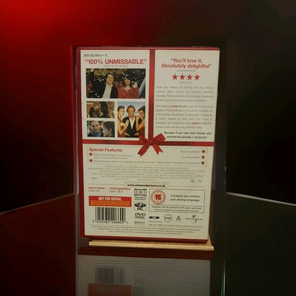 Love Actually (DVD, 2005) - Image 2 of 4