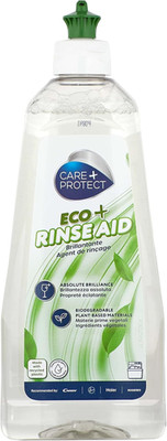 ECO+ Klarspüler für alle Geschirrspüler, hypoallergen, erleichtert schnelles Trocknen, Ex