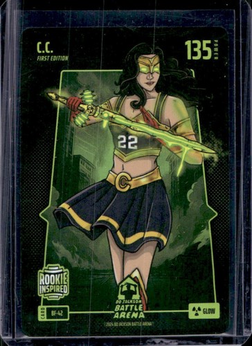 2024 Bo Jackson Battle Arena C.C. First Edition Rookie Inspired Glow #BF-42